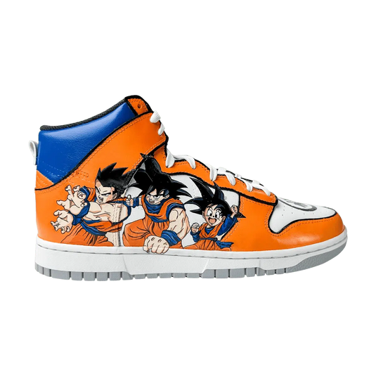 AJ1 X Dragon Ball Z - Kakarot Edition - Sneak Peek Shoes