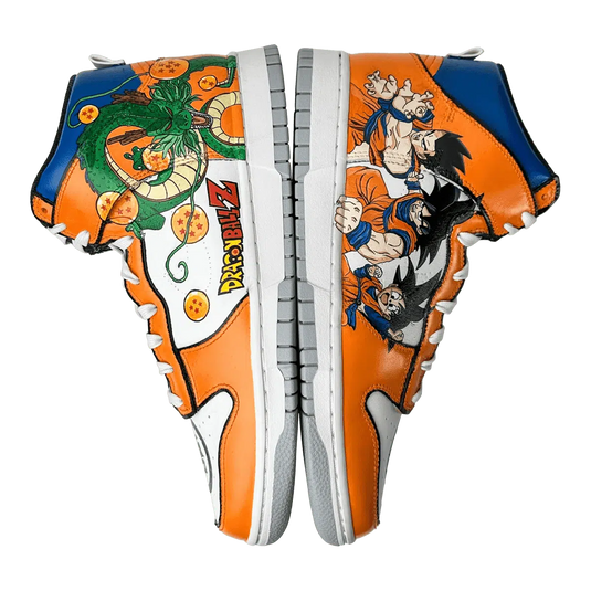 AJ1 X Dragon Ball Z - Kakarot Edition - Sneak Peek Shoes