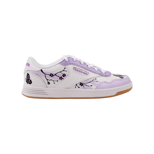 Purple Butterfly Hand Painted Sneakers - Sneak Peek Shoes